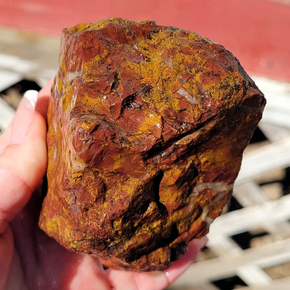 Natural Rough Jasper Stone - Picture 8 of 8